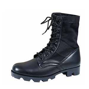 ROTHCO GI Style Jungle Black Boots size 9
